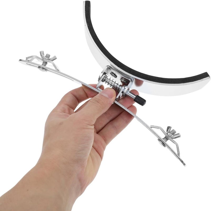 SHOWERORO Stainless Steel Snare Drum Support Accessory for Marching Drums, Durable Leg Rest for Stable Support and Easy Use - Image 3